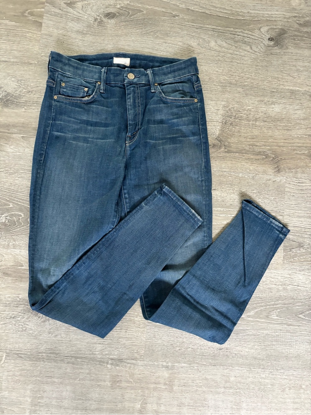 MOTHER High Waisted Looker Ankle Jeans - Size 27